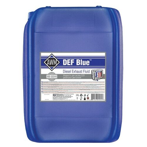 AWM Жидкость для систем SCR диз.дв (мочевина) AWM DEF BLUE 20л