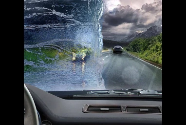 Система «Антидождь» для автомобильных стекол 