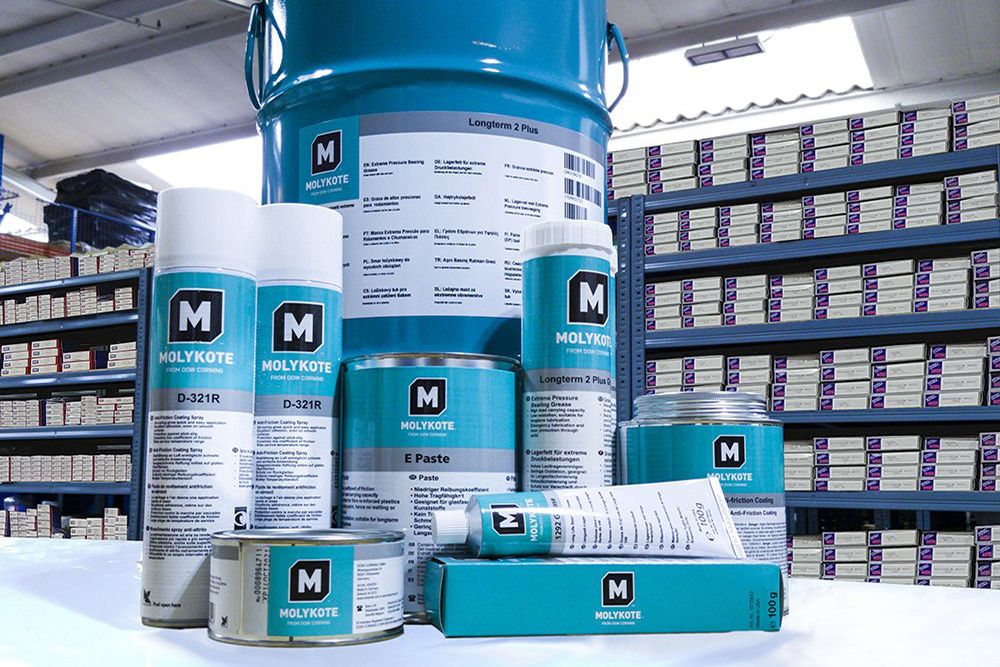 Ассортимент компании Molykote