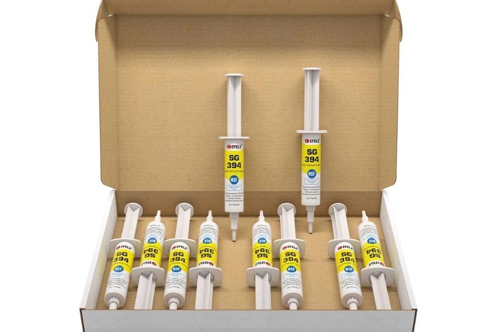 Пищевая пластичная смазка EFELE SG-394: характеристики и сферы применения